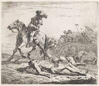 KG 04760
<br/>
Het slagveld
<br/>
<em>Dujardin, Karel (1622-1678)</em>